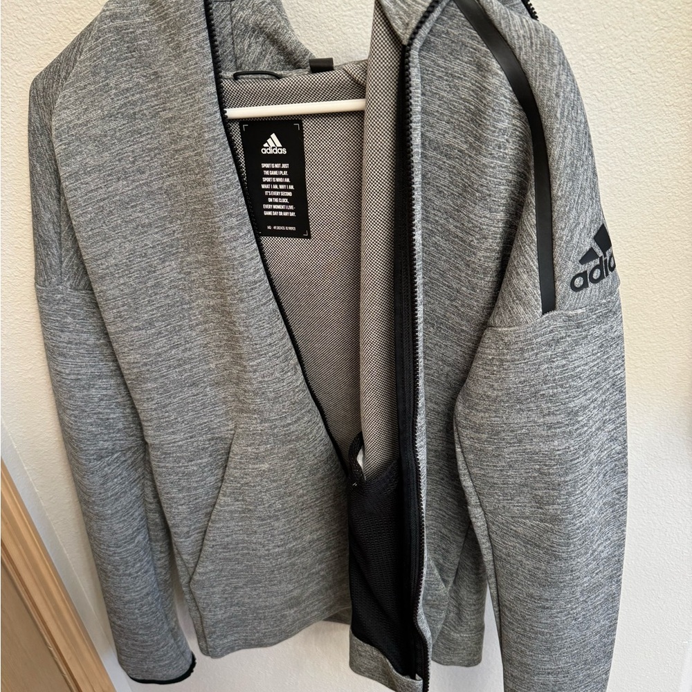 Adidas zip up hoodie